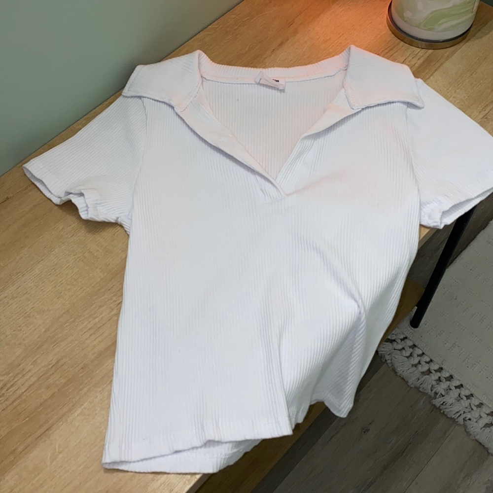 Cotton On White Short Sleeve Tee
